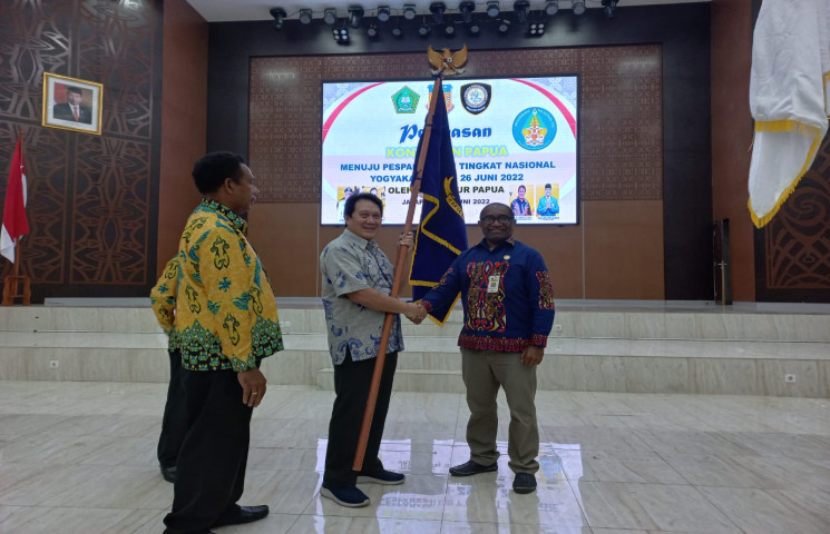 Kontingen Pesparawi Papua Diminta Jaga Nama Baik Daerah